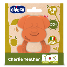 Chicco Charlie kutyás rágóka ECO+ bioműanyag felhasználásával rágóka