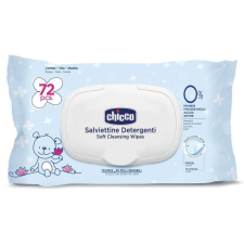 Chicco Chicco lótusz vizes nedves törlőkendő - 72 db (visszazárható tetővel) törlőkendő