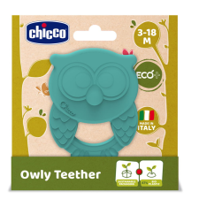 Chicco Chicco Owly baglyos ECO+ bioműanyag rágóka rágóka