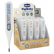 Chicco Digi Baby digitális hőmérő - Kék csíkos lázmérő