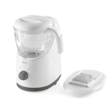 Chicco Easy Meal pároló-pürésítő készülék elektromos konyhai eszköz babaétel készítéshez babaétkészlet