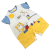 Chicco Fiú Napozó - Fehér/Kék/Sárga Ördög és Angyal 74 (kiárusítás)
