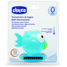 Chicco Halacska vízhőmérő 32-38°C - világoskék vízhőmérő babaápolási kellék