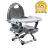 Chicco hordozható zsebes uzsonnázószék ülés tartó - sötétszürke