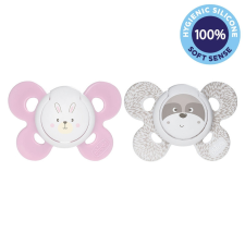 Chicco Physio Comfort szilikon cumilány - nyuszi/nyúl 2 db, 0-6 m cumi
