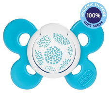 Chicco Physio Comfort szilikon cumizó fiú - Pöttyök 1 db, 6-16 m cumi