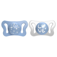 CHICCO Physio Micro szilikon cumi 0-2m fiú 2 db cumi