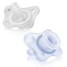 CHICCO Physio Mini Soft teljesen szilikonos cumi 0-2h fiú 2db cumi