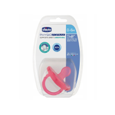 Chicco Physio Soft csupa szilikon cumi 0-6m Szín: rózsaszín cumi