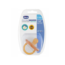 Chicco Physio Soft csupa szilikon cumi 0-6m Szín: sárga cumi