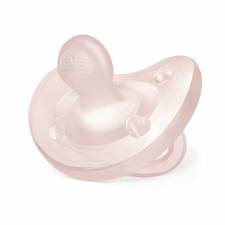 Chicco Physio Soft cumi 0-6hó csupa puha szilikon - rózsaszín cumi