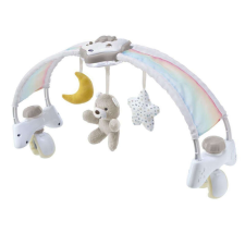 Chicco Rainbow Sky kiságy játékhíd és éjszakai fény elemes bébijáték kiságyra