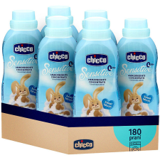 Chicco Sensitive Concentrato Édes púder, 6 × 750 ml (180 mosás) tisztító- és takarítószer, higiénia