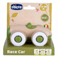 Chicco Tologatós kisautó ECO+ ökoanyagból zöld 12 hó+ készségfejlesztő
