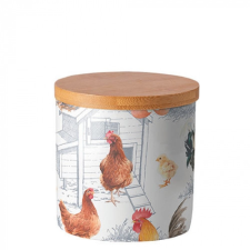 Chicken Farm porcelán konyhai tároló 10x10cm papírárú, csomagoló és tárolóeszköz