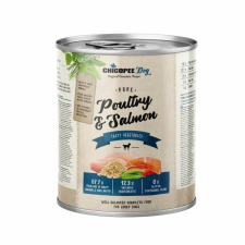 Chicopee konzerv Dog Adult Pure szárnyas és halfilé 800g kutyaeledel