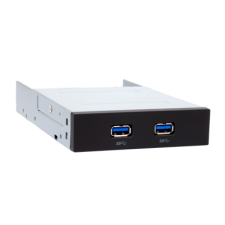 Chieftec előlapi panel 3,5 USB 3.0 kivezetés fekete /MUB-3002/ hűtés