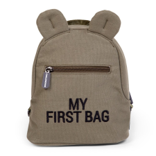 Childhome “My First Bag” Gyermek Hátizsák – Vászon – Khaki babakocsi kiegészítő