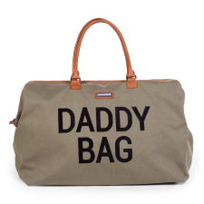 Childhome - "Daddy Bag" Táska - Vászon - Khaki babasapka, sál
