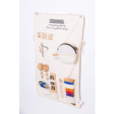  Childhome Zene Szett 8 Hangszer + Összehajtható Tároló – Vászon játékhangszer