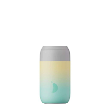 Chilly's Series 2 340ml Termosz bögre - Sárga/Zöld termosz