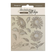  Chipboard cm 14x14 - Sunflower Art dekorációs kellék