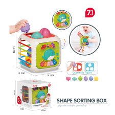  Chipolino 7az1-ben formabedobó doboz kreatív és készségfejlesztő