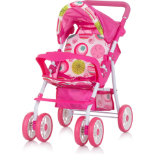 Chipolino babakocsi játékbabáknak Dolly színes játék babakocsi
