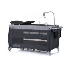 Chipolino Bella multifunkciós utazóágy - Anthracite utazóágy