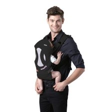 Chipolino Comfy kenguru - Black/pink kenguru
