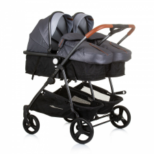 Chipolino Duo Smart iker babakocsi - Silver Gray babakocsi