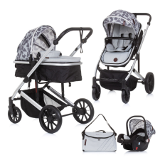  Chipolino Enigma 3az1ben multifunkciós babakocsi - Glacier babakocsi