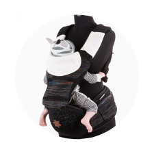 Chipolino Hip Star kenguru - Multicolor black kenguru