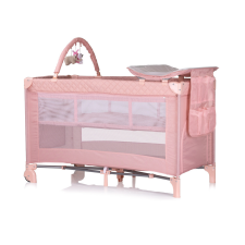 Chipolino Luna multifunkciós utazóágy - Pink marshmellow utazóágy