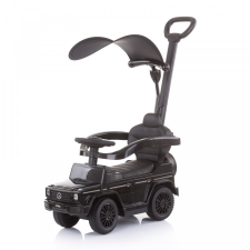 Chipolino Mercedes Benz G350 bébitaxi tolókarral és kupolával - Fekete lábbal hajtható járgány