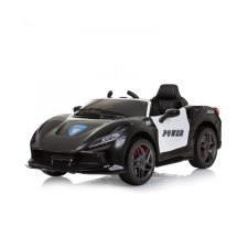 Chipolino POLICE 1 üléssel elektromos autó - fekete elektromos járgány