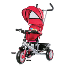 Chipolino Twister tricikli kupolával - Red lábbal hajtható járgány
