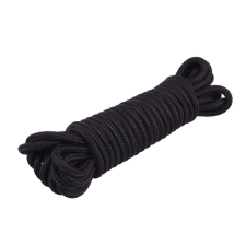Chisa Novelties Mini Silk fekete kötél, kötöző bilincs, kötöző