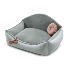 Chloes Home Párizs kutyaágy szürke szállítóbox, fekhely kutyáknak