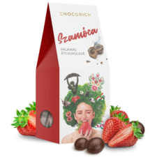 Chocorich Pálinkával Töltött Étcsokoládé Golyók - Szamóca 80g csokoládé és édesség