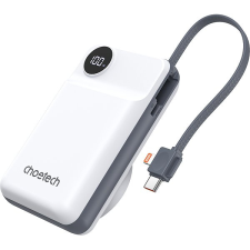CHOETECH 20000mAh LED display power bank for Mobile and Apple watch white okosóra kellék