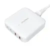 CHOETECH Deskop charger Choetech PD8008, 2x USB-C, 2x USB-A, GaN, 100W (white)