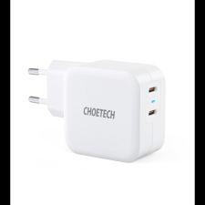 CHOETECH Dual USB-C PD 40W Fast Charger (PD6009-EU) mobiltelefon kellék