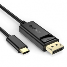 CHOETECH kábel USB-C / DisplayPort 4K 1.8m, fekete mobiltelefon kellék
