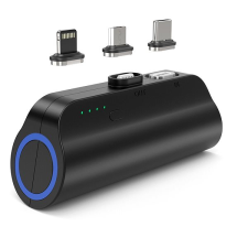 CHOETECH Mini Portable 3000mAh, fekete power bank