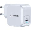 CHOETECH PD45W Single Type-C Wall Charger EU (white) (6932112103154)