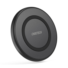 CHOETECH QI 10W vezeték nélküli töltő + USB kábel - Micro USB fekete (T526-S) mobiltelefon kellék