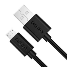 CHOETECH USB-A - MicroUSB kábel 1.2m fekete (AB003) (AB003) kábel és adapter
