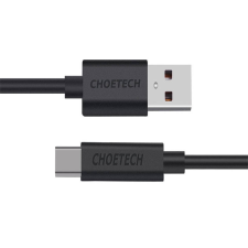 CHOETECH USB to USB-C cable Choetech AC0002, 1m (black) kábel és adapter