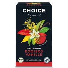 Choice BIO CHOICE® Rooibos vanília tea 36g 20 filter tea